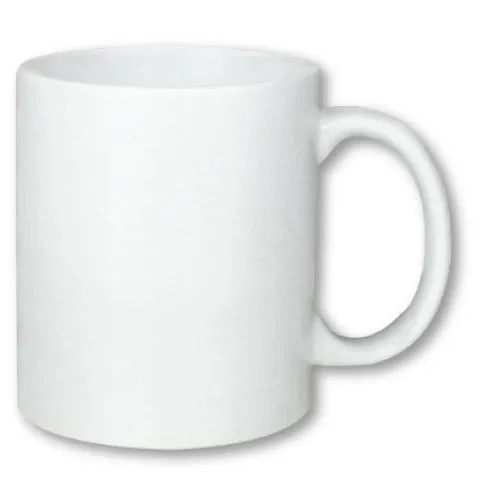 Customized White Matte Sublimation Mugs 300ml